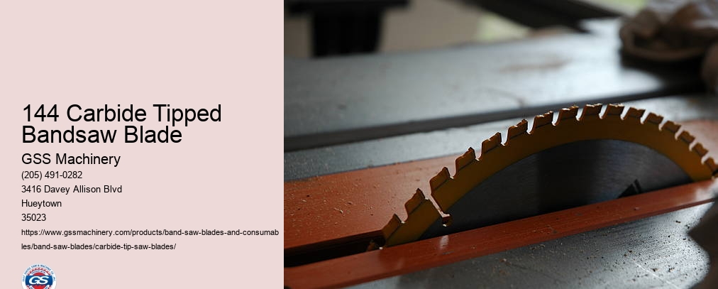 Carbide Tooth Bandsaw Blade