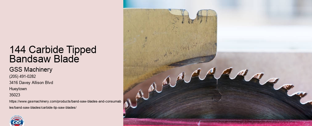 Carbide Tipped Resaw Bandsaw Blades