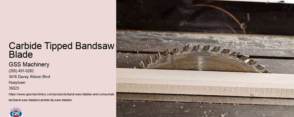 Carbide Tipped Sawmill Blades